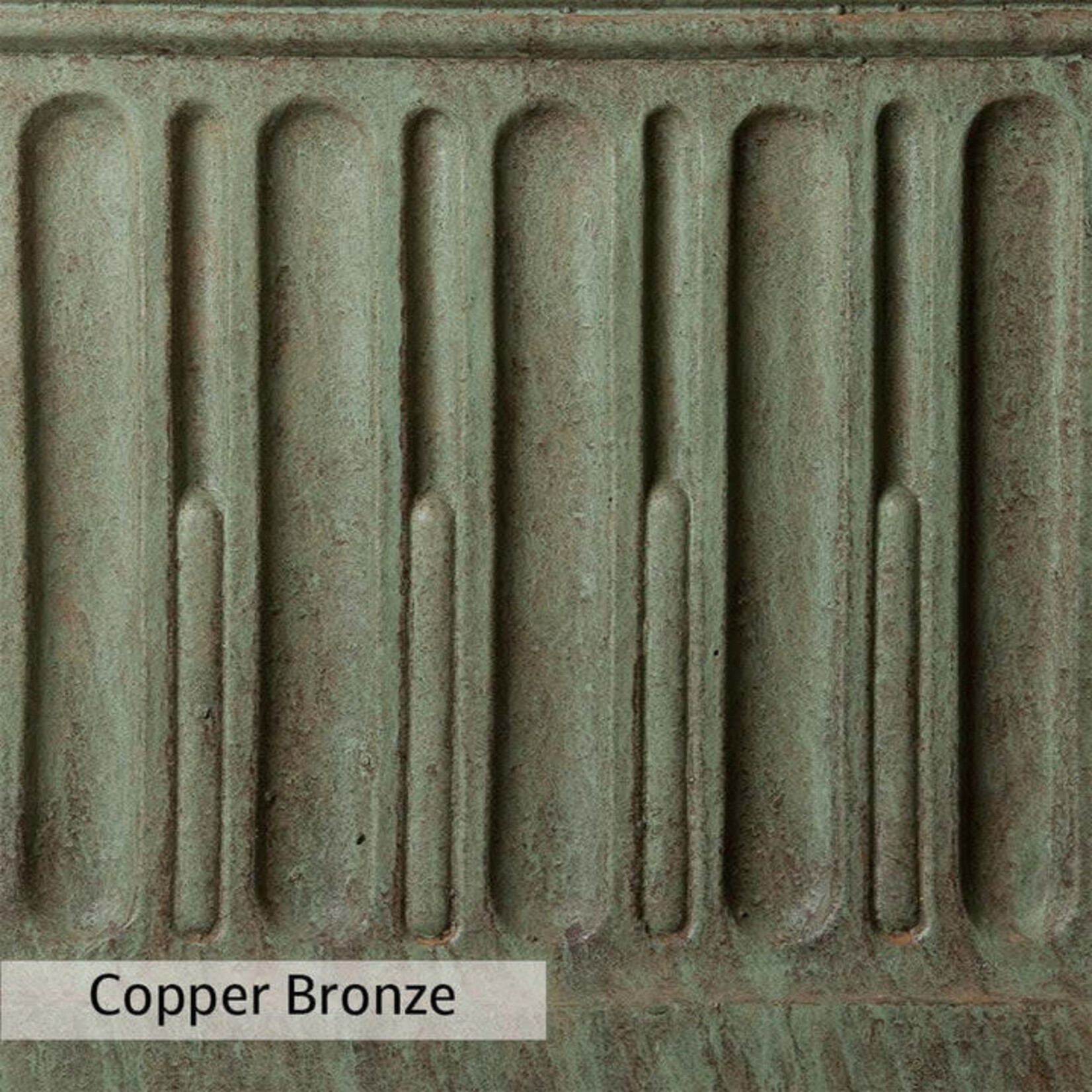 Campania Copper Bronze Dragonfly Cast Stone Bench