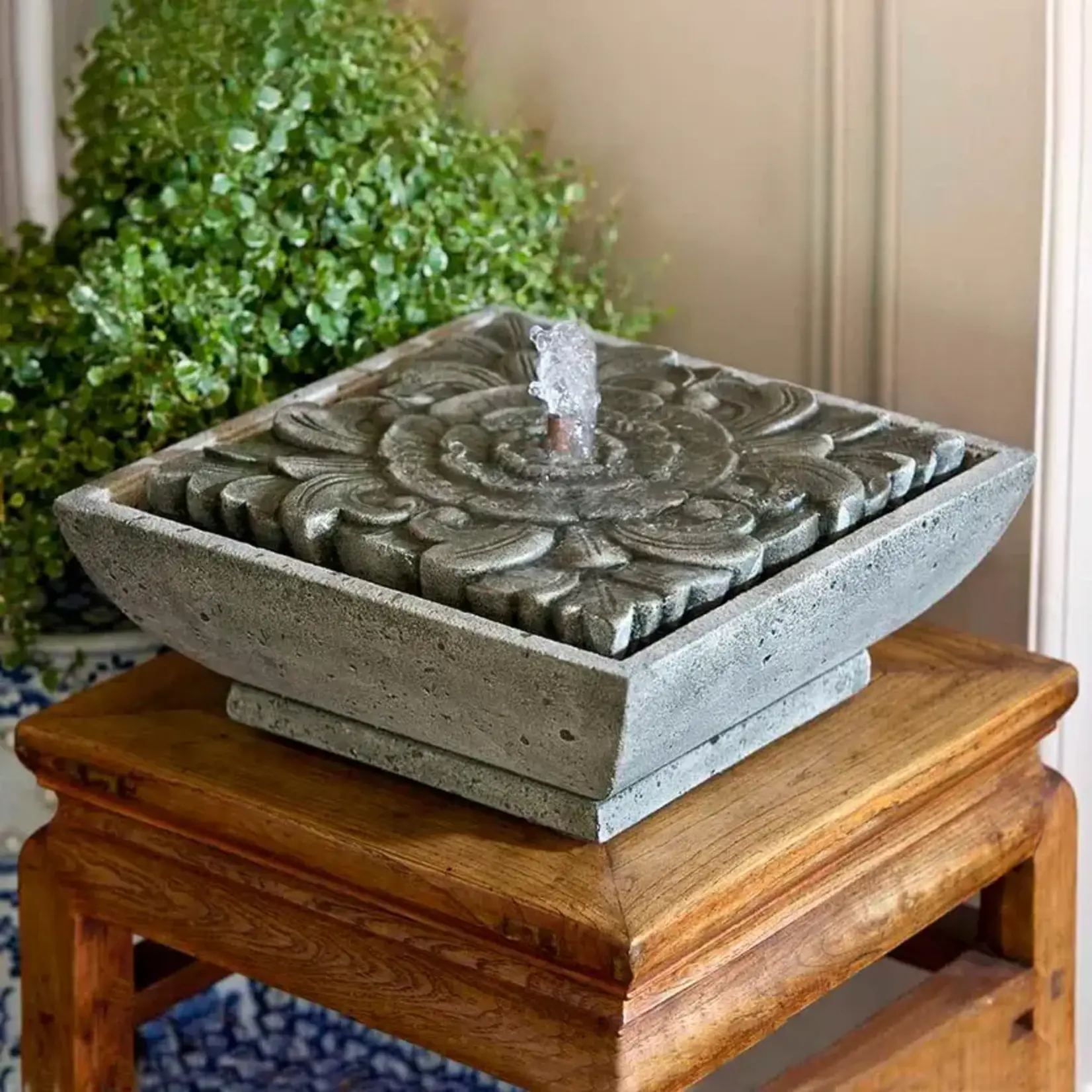 Campania Artifact Alpine Stone Water Fountain