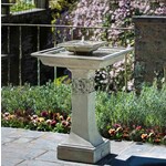 Campania Portwenn Aged Limestone Water Fountain