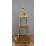 Carole Stupell LTD Florentine Gold Leaf 3 Tier Server Etagere Circa 1950's