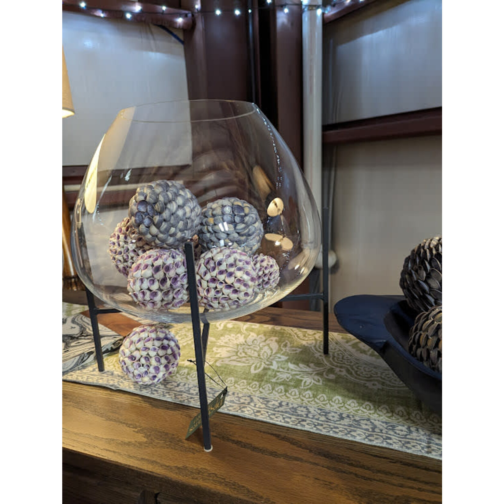 Zodax Bali Terrarium Blown Glass on Stand