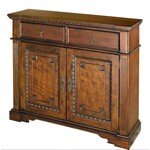 Accents Beyond Distressed Hall Cherry Chest
