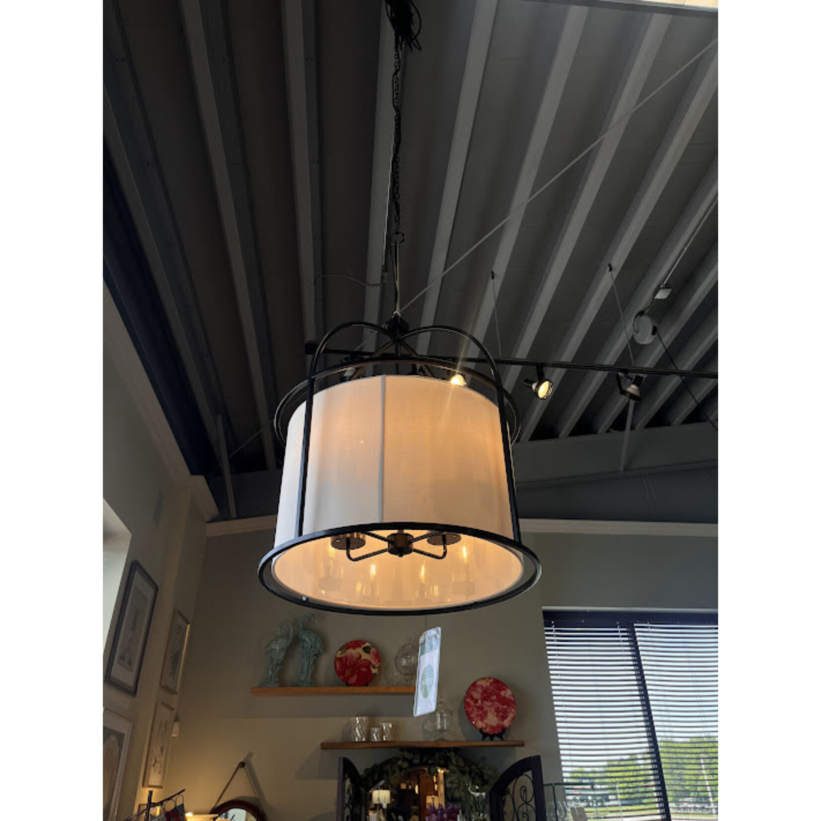 Summer Classics Marlon Outdoor Chandelier Stainless Steel Black