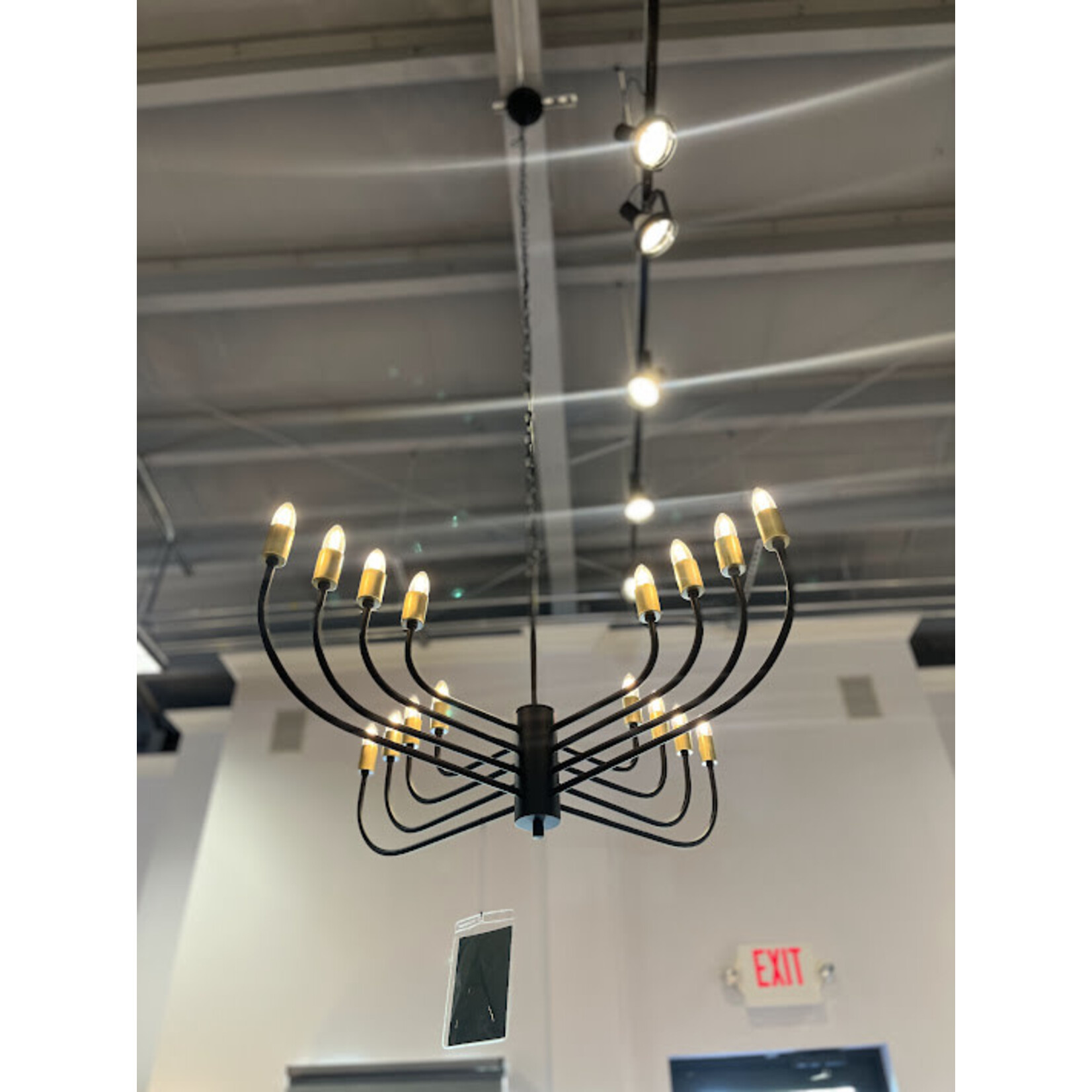 Noir Claude Chandelier
