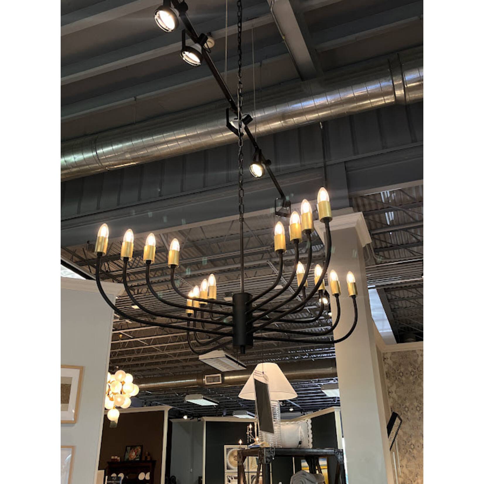 Noir Claude Chandelier