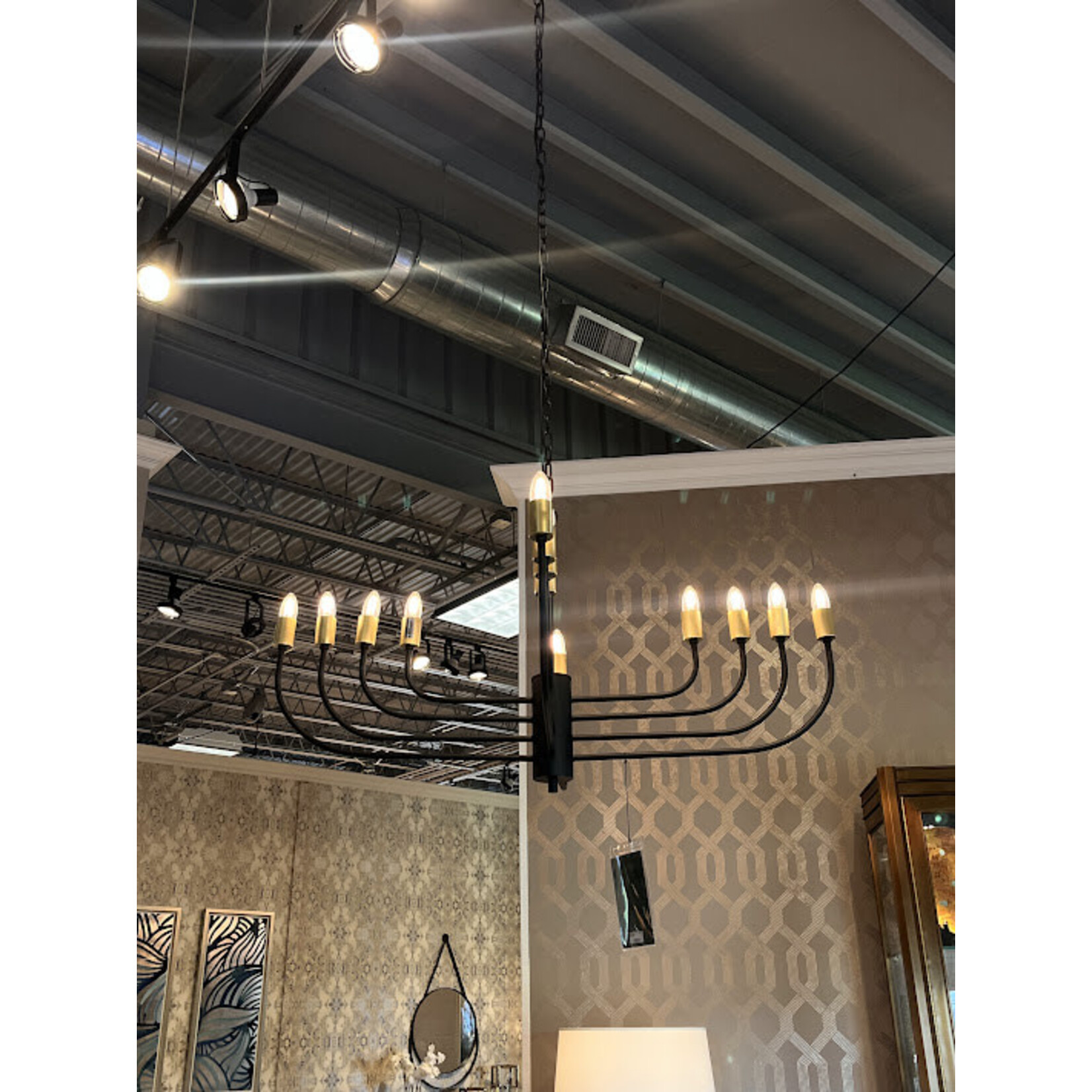 Noir Claude Chandelier