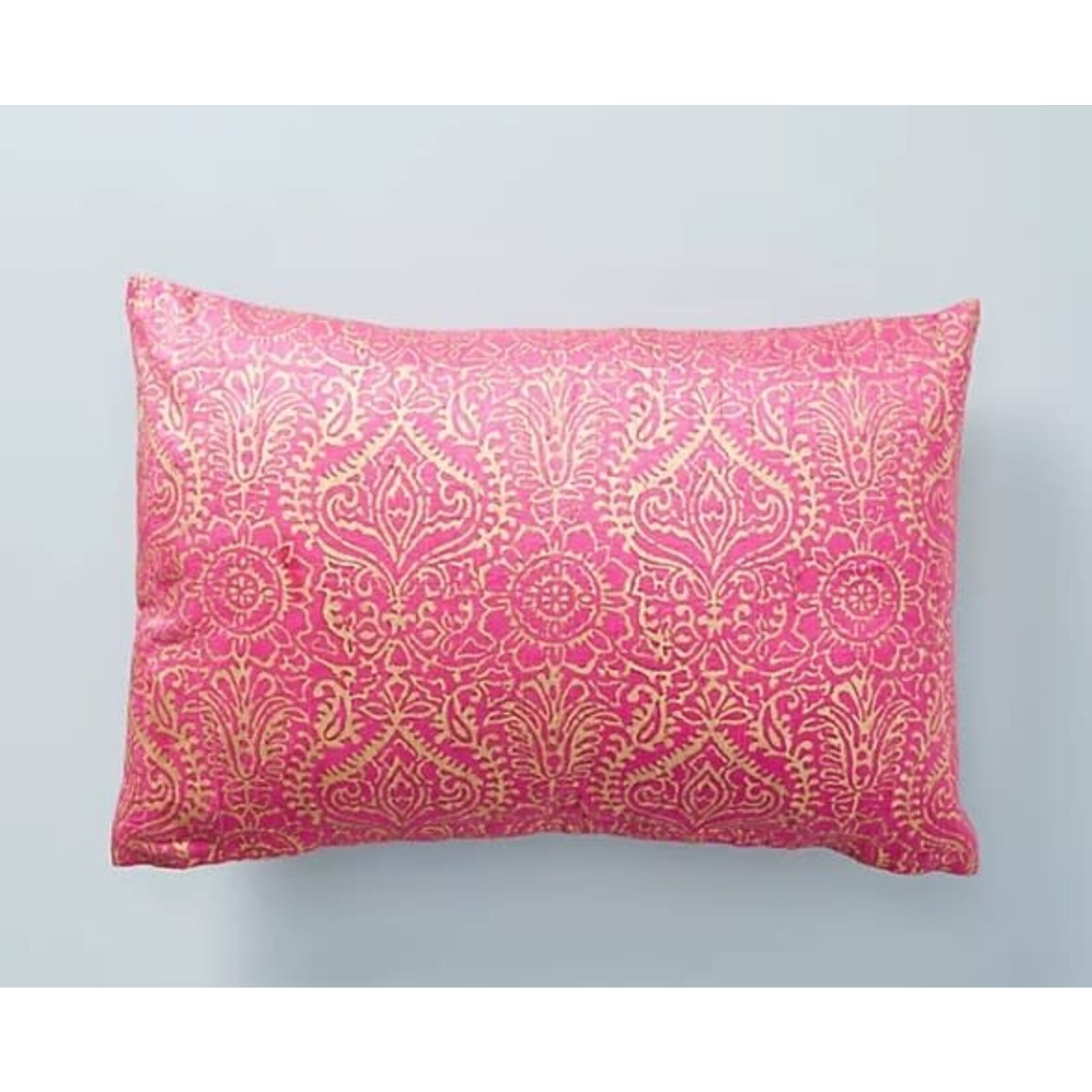 John Robshaw Textiles Ayati Pink Decorative Accent Pillow