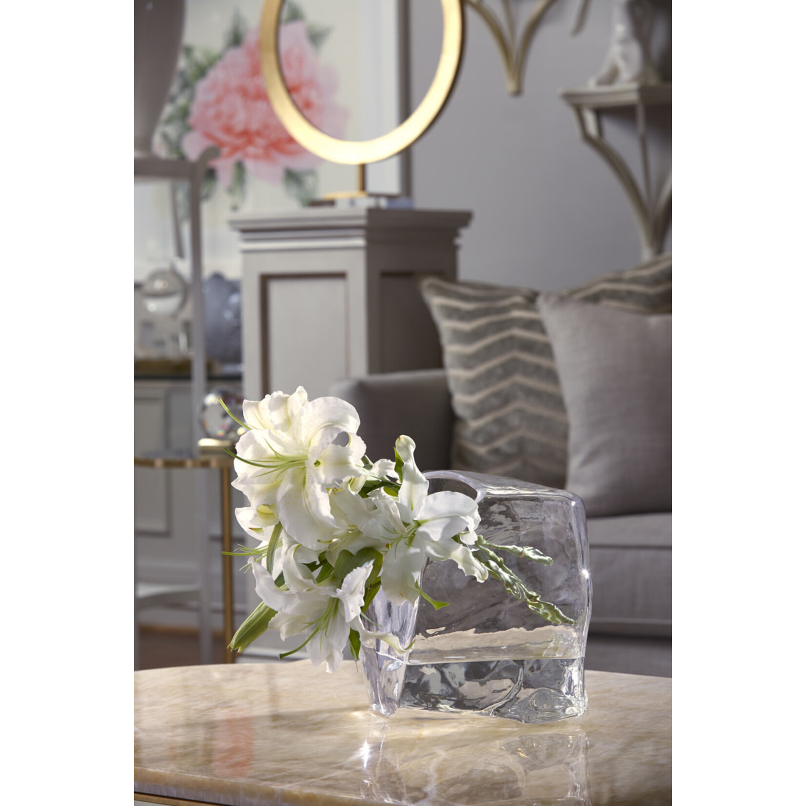 Chelsea House Ashley Glass Accent Vase