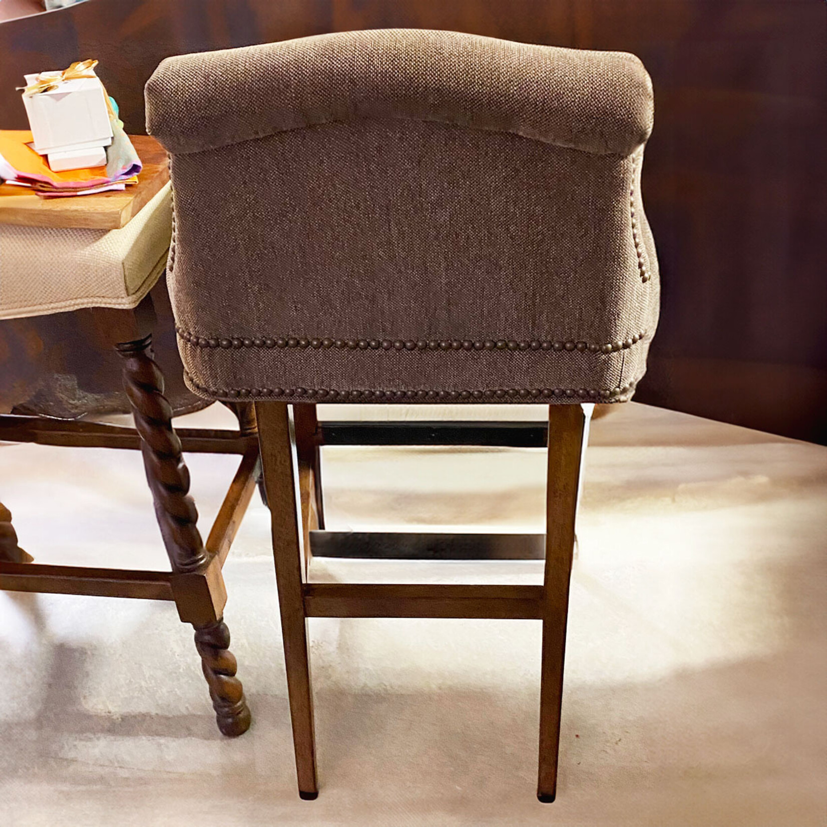 Vanguard Furniture Mink Low Back Barstool