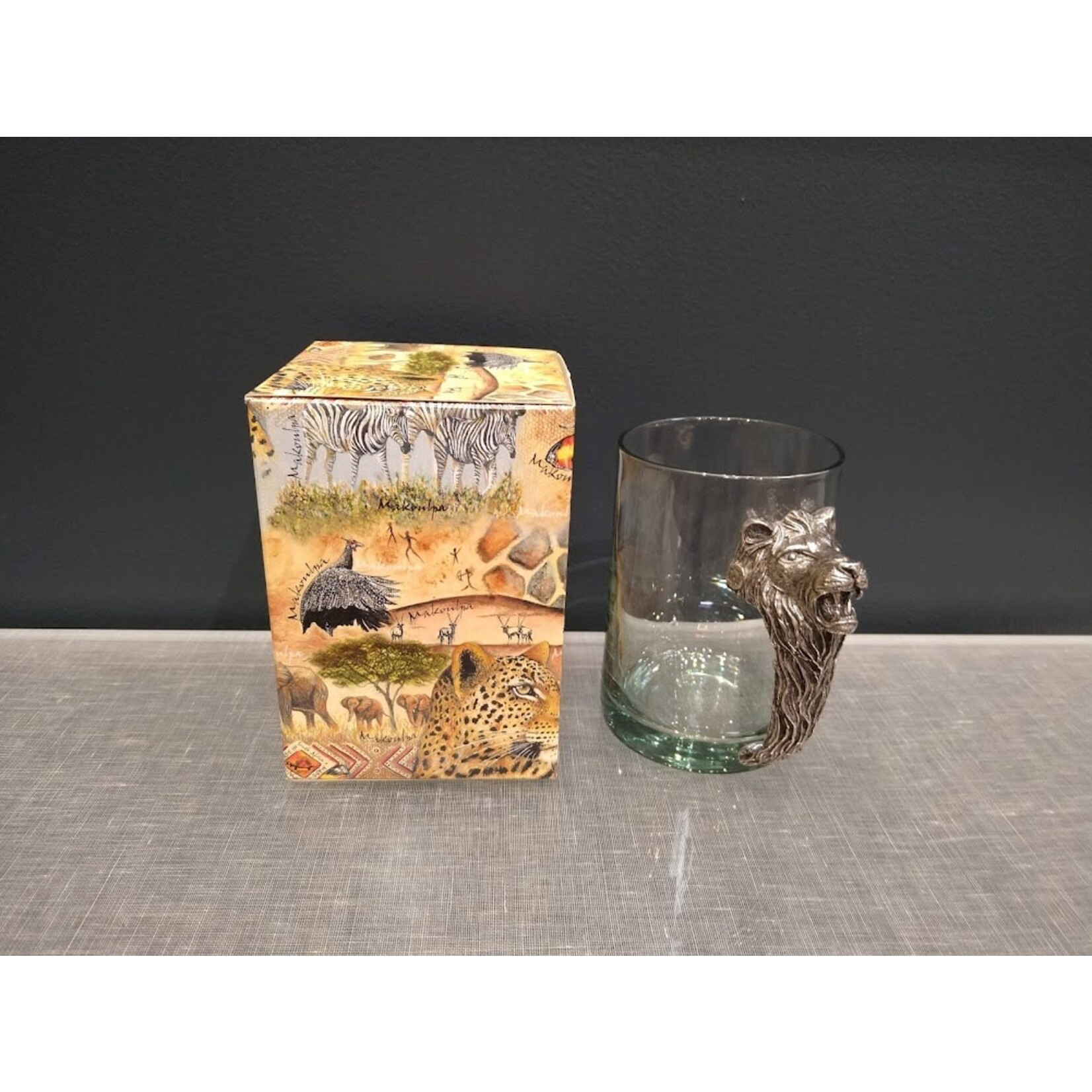 Carole Stupell LTD Vintage Makoulpa Pewter Beer Lion Mug