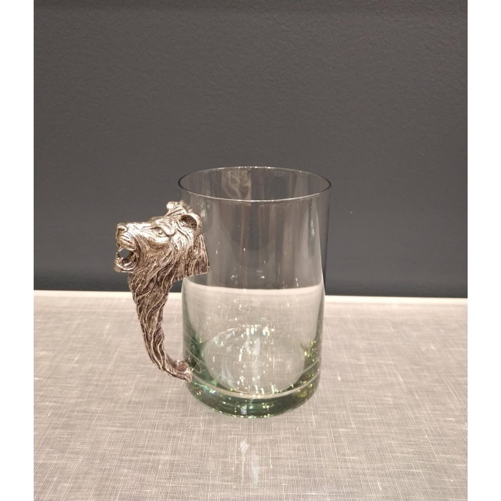 Carole Stupell LTD Vintage Makoulpa Pewter Beer Lion Mug