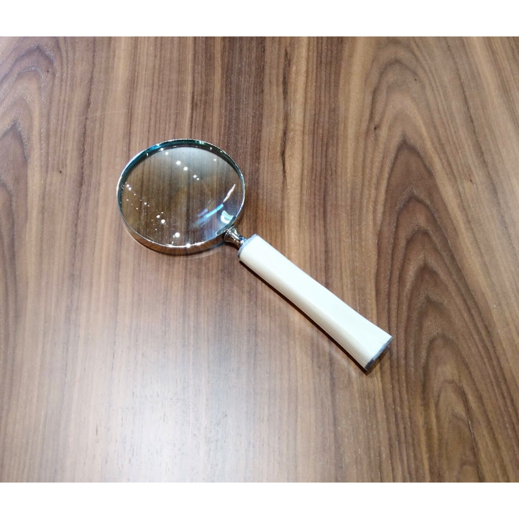 Carole Stupell LTD Bone & Silver Magnifying Glass