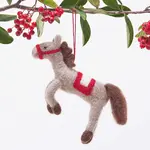 Rockflowerpaper Horse Felt Ornament