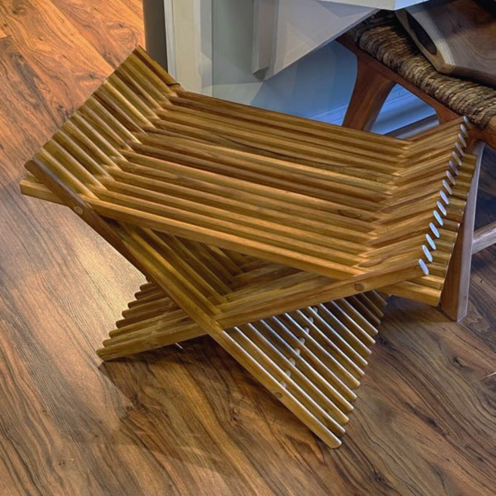 Noir Teak Dede Stool
