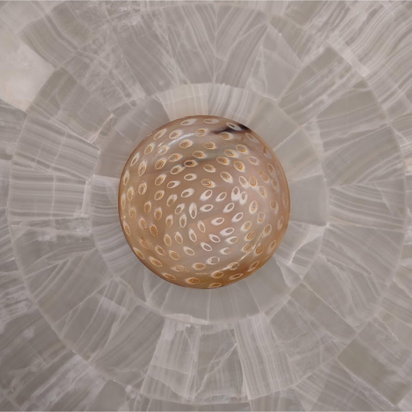 be Home Peacock Horn Side Plate Medium