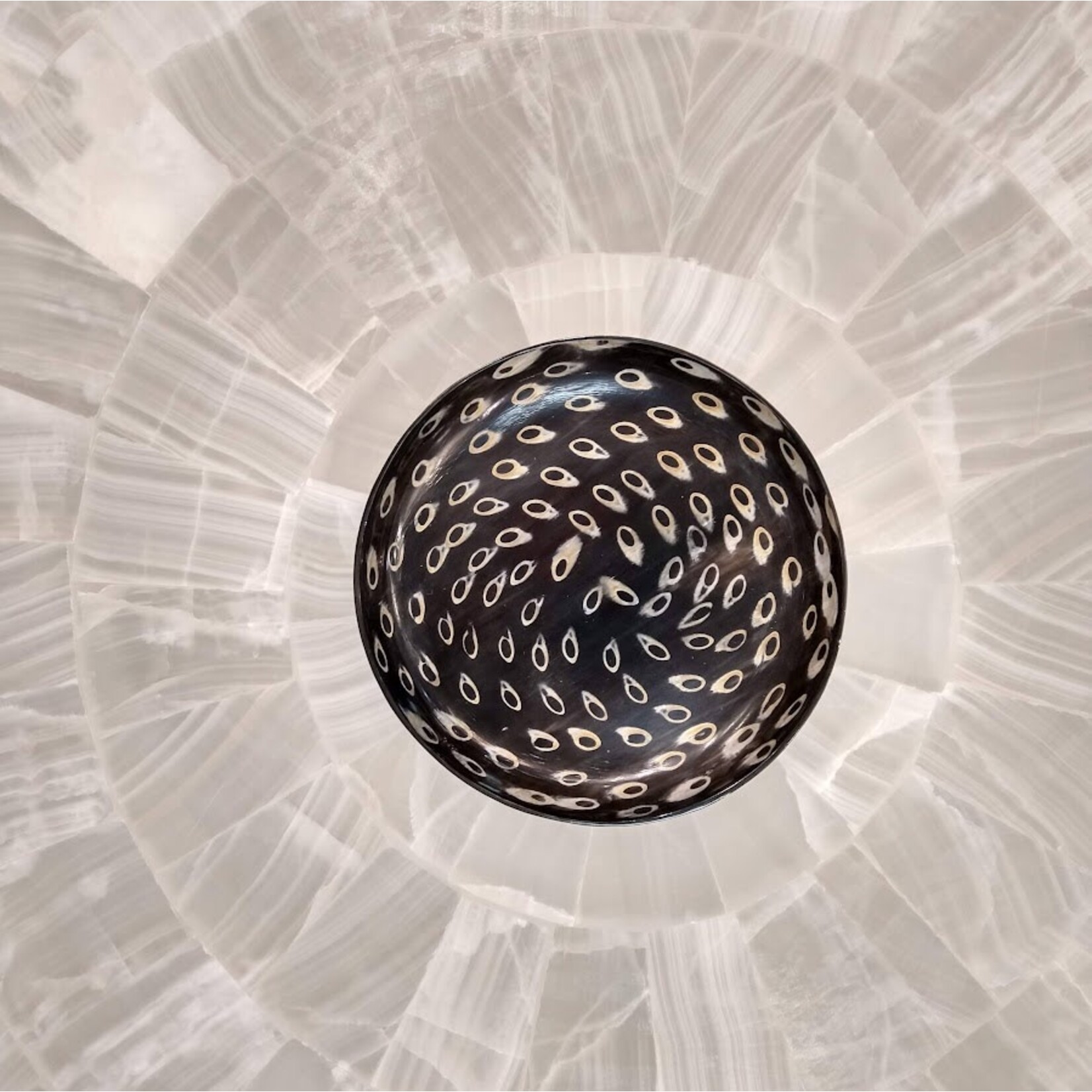 be Home Peacock Horn Side Plate Medium