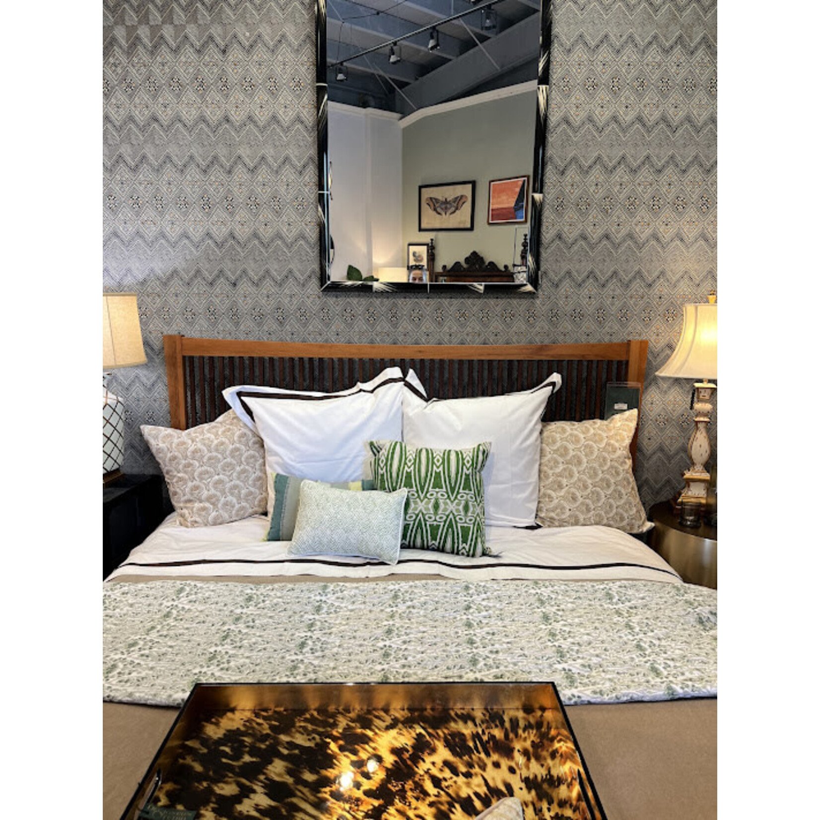 John Robshaw Textiles Divit Metallic Marigold Decorative Pillow