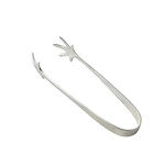 Corbell Silver Claw Shaped Heavy Ice Tongs Silver Plated