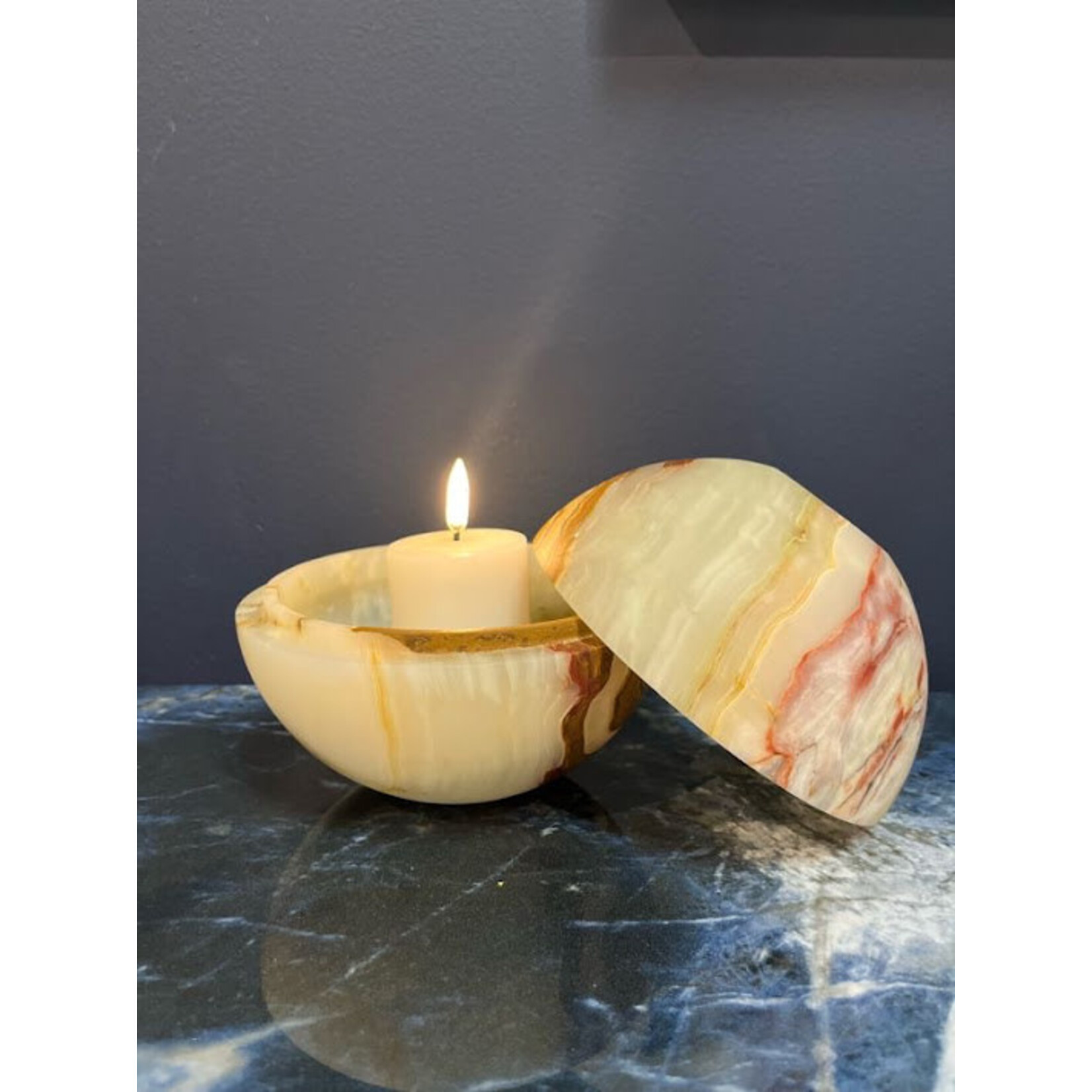Marble Crafters Jupiter Collection Spherical Lantern
