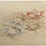 Zodax Beaded Glass Berry Wreath