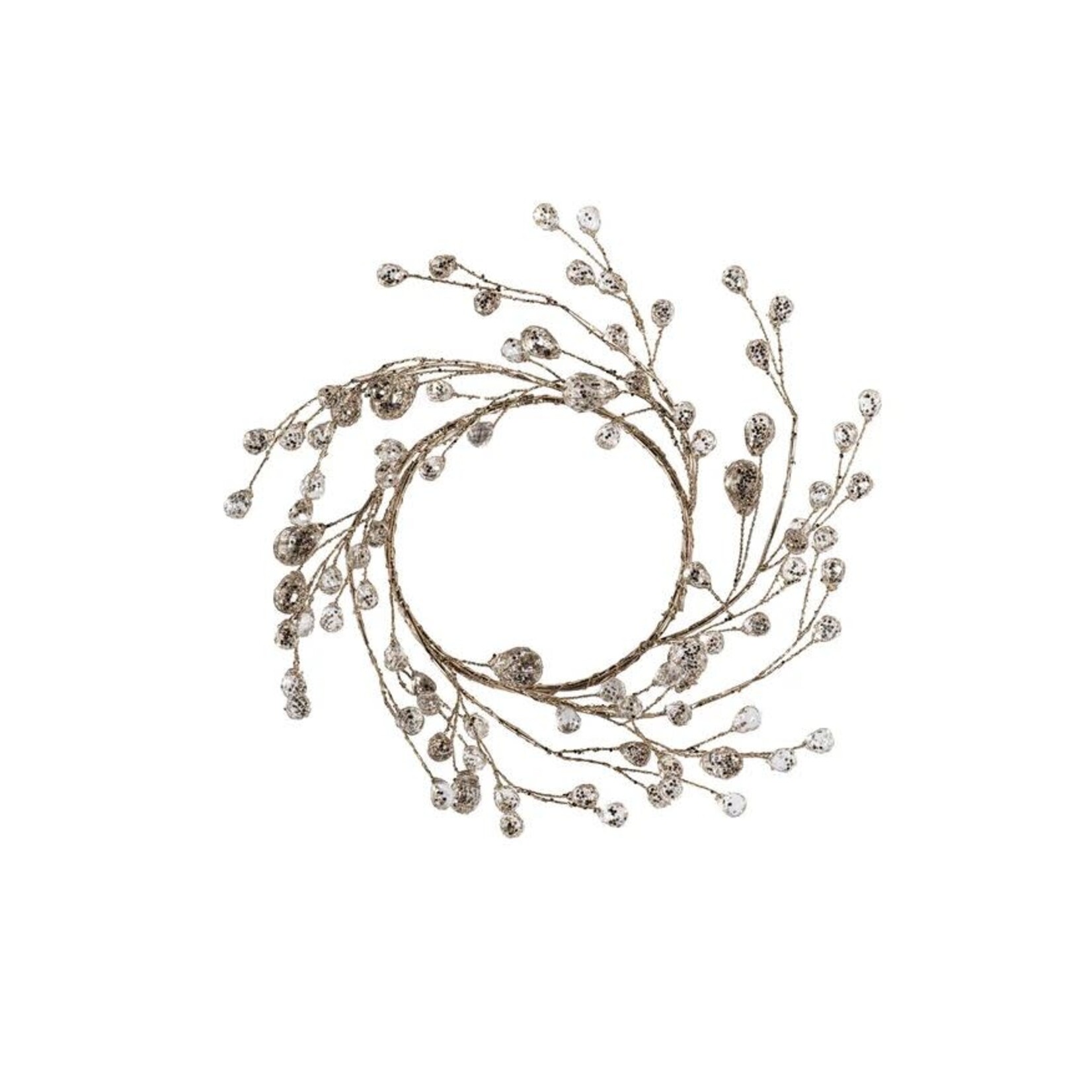 Zodax Beaded Glass Berry Wreath