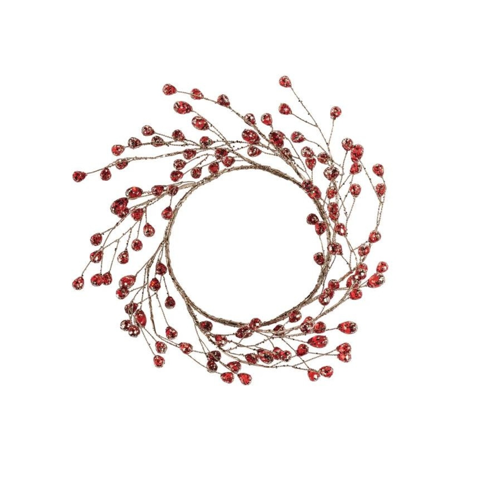 Zodax Beaded Glass Berry Wreath