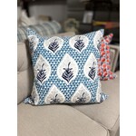John Robshaw Textiles Lumah Peacock Euro Pillow