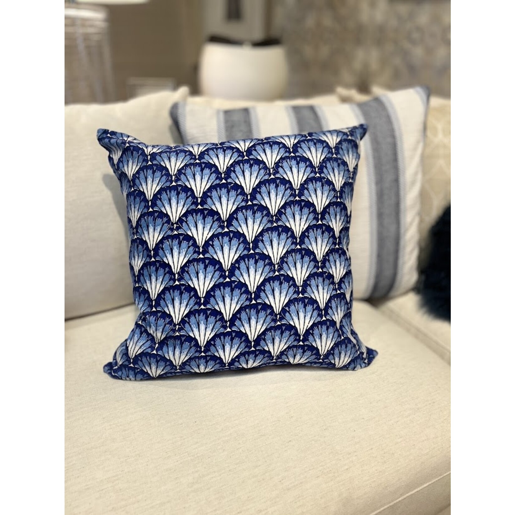 John Robshaw Textiles Fulki Decorative Pillow with Insert 22x22