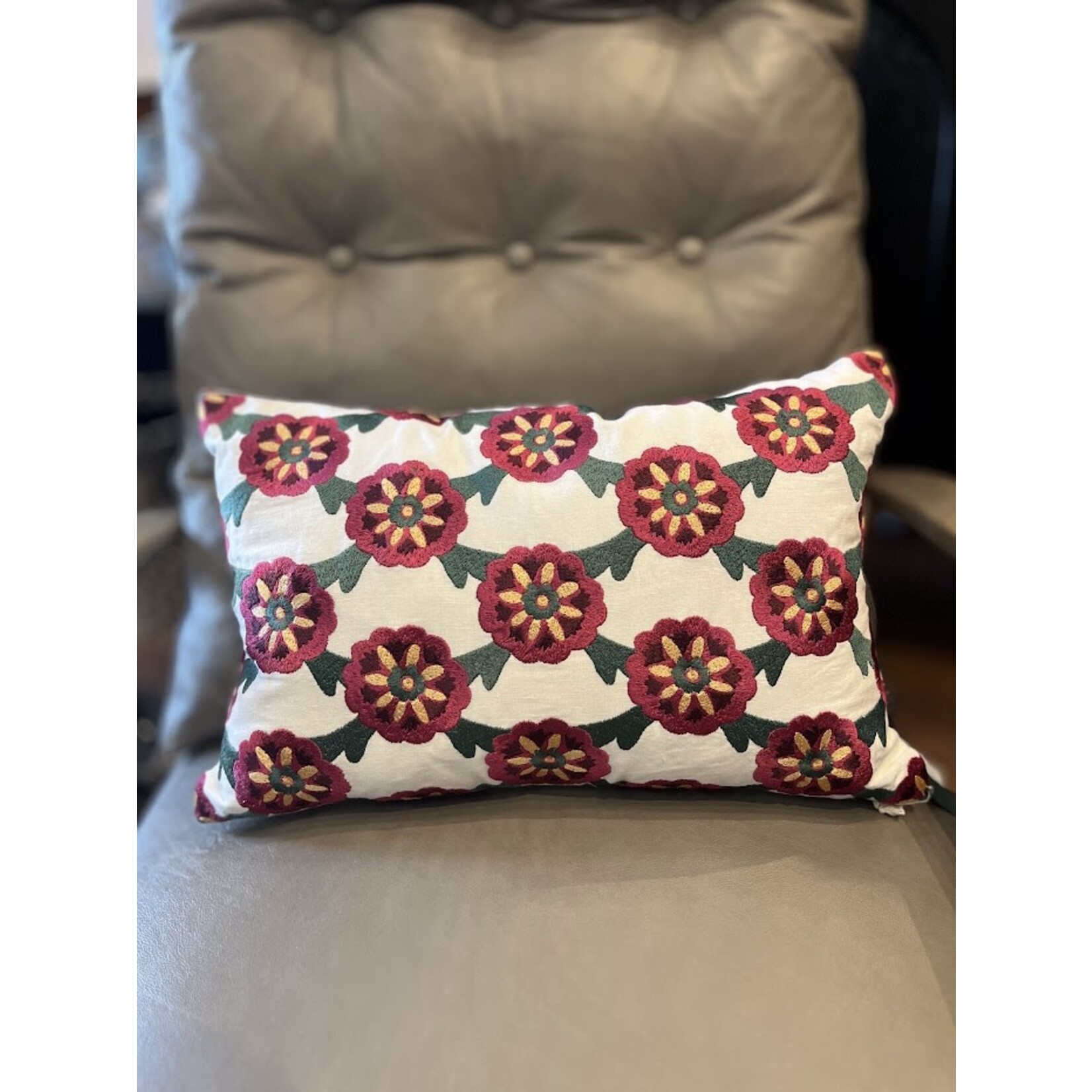 John Robshaw Textiles Milata Decorative Pillow 12x18