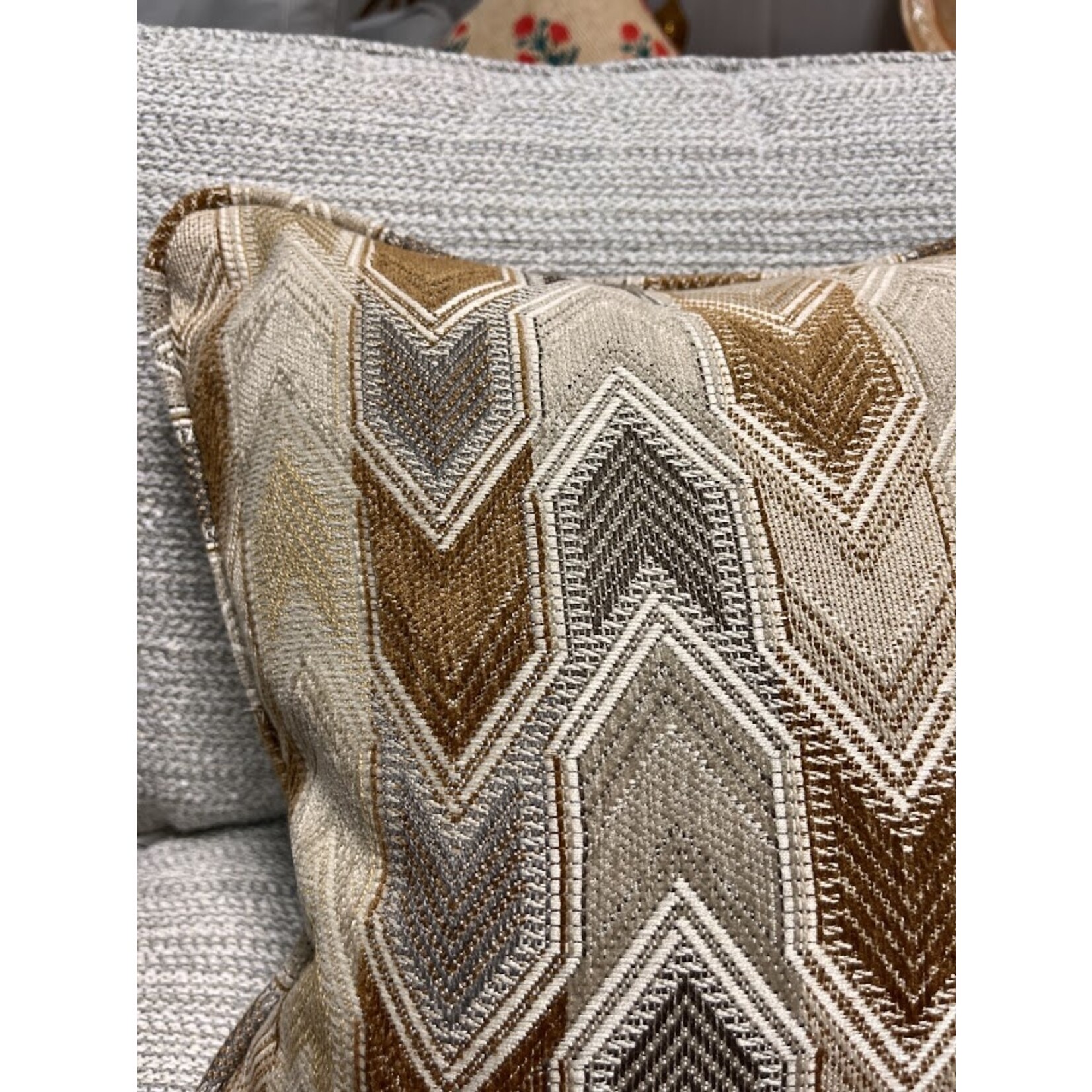 Sherrill Furniture Arrowalt Camel Throw Pillow 15x15