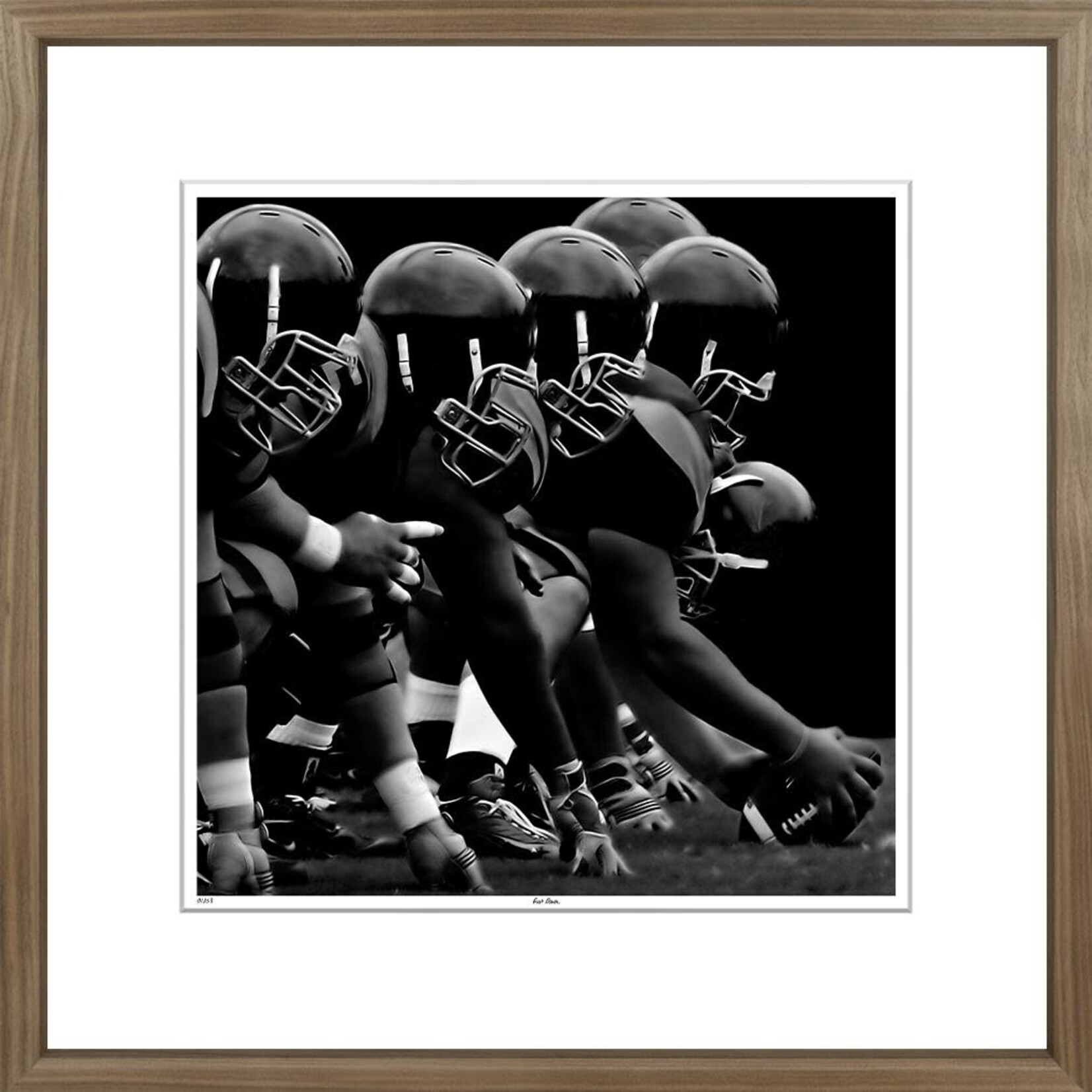 Trowbridge Gallery First Down Framed Artwork