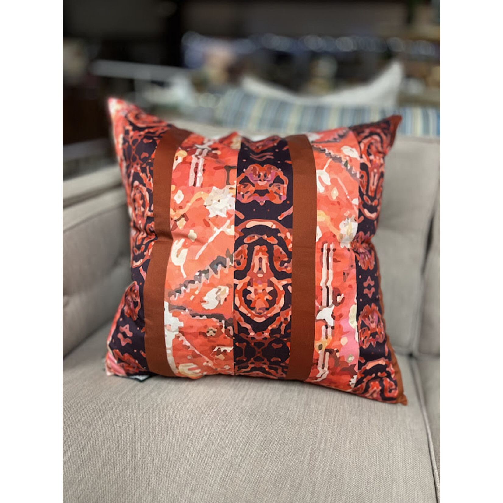 Sara Anderson Turkish Delight Pillow with Insert 22x22