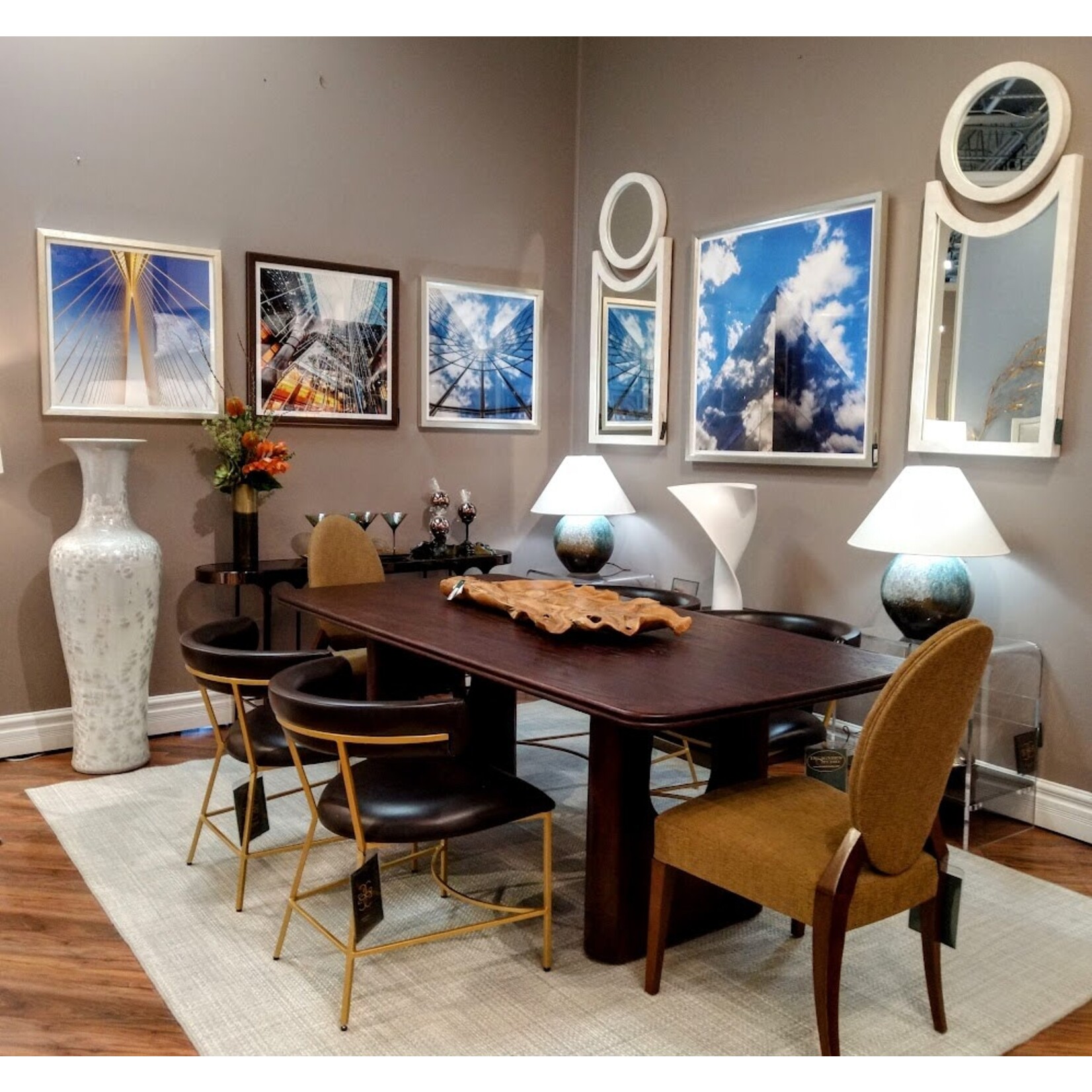 Selva USA Bronze Side Dining Chair