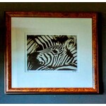 Trowbridge Gallery Zebra Framed Art Print