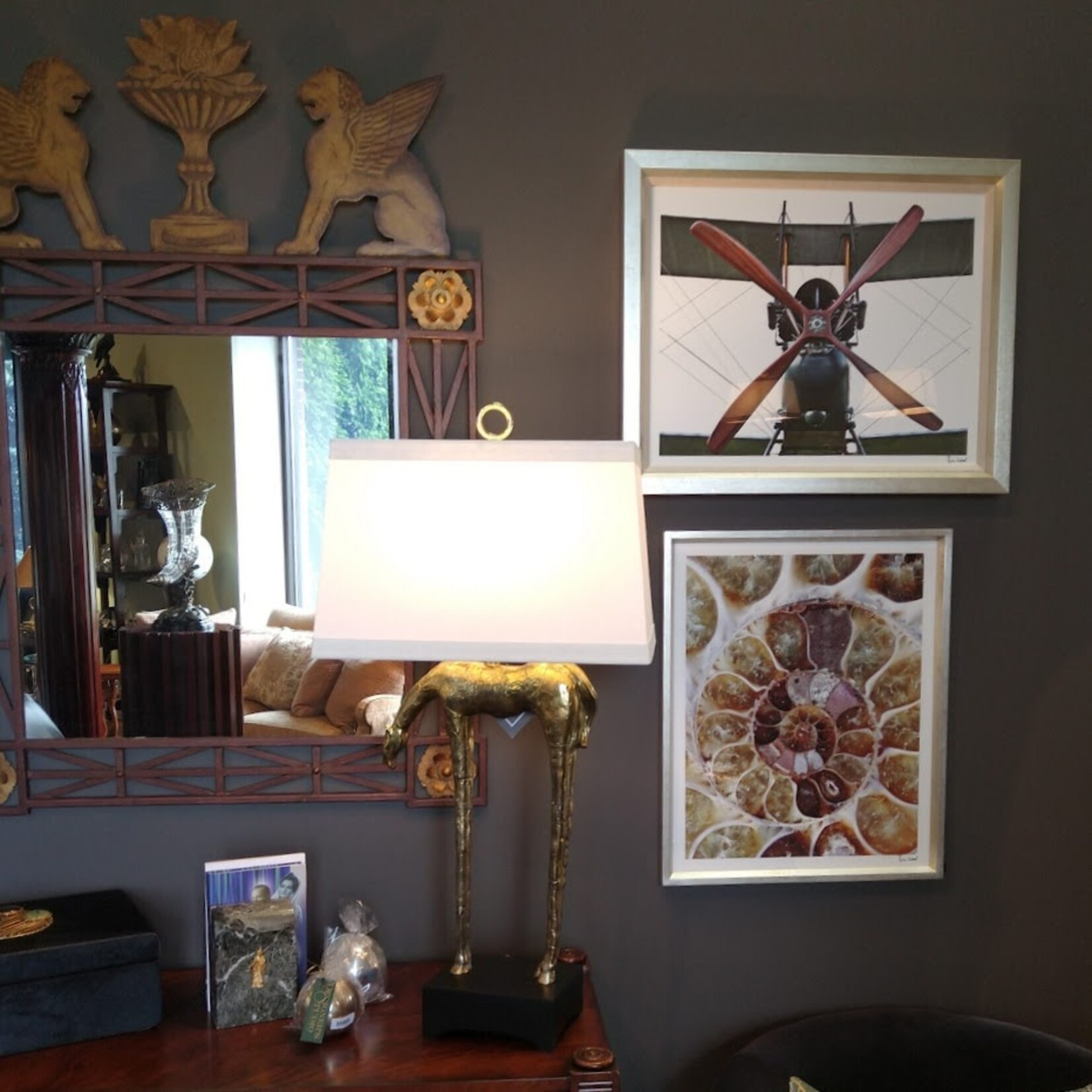 Trowbridge Gallery Propellers 1 Framed Artwork