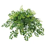 Winward Floral & Seasonal Decor Artificial Maidenhair Fern Large Bush 18"