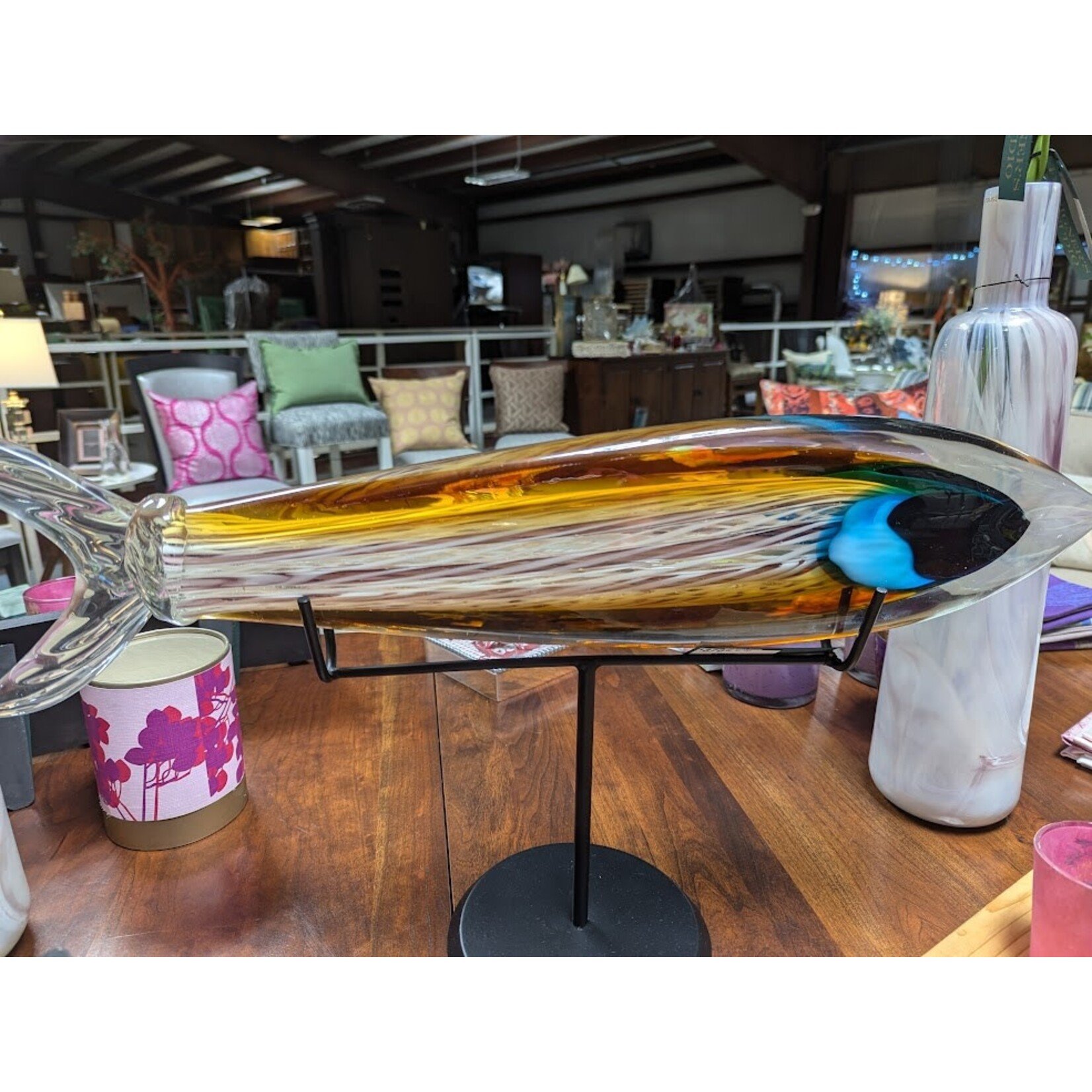 Wildwood Mr. Fish Handblown Art Glass