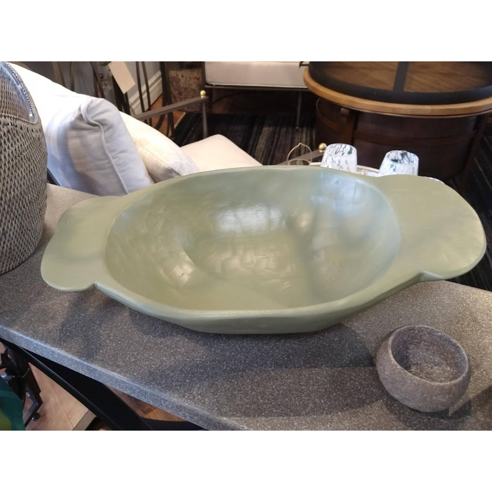 etuHOME Vintage Sage Dough Bowl Small