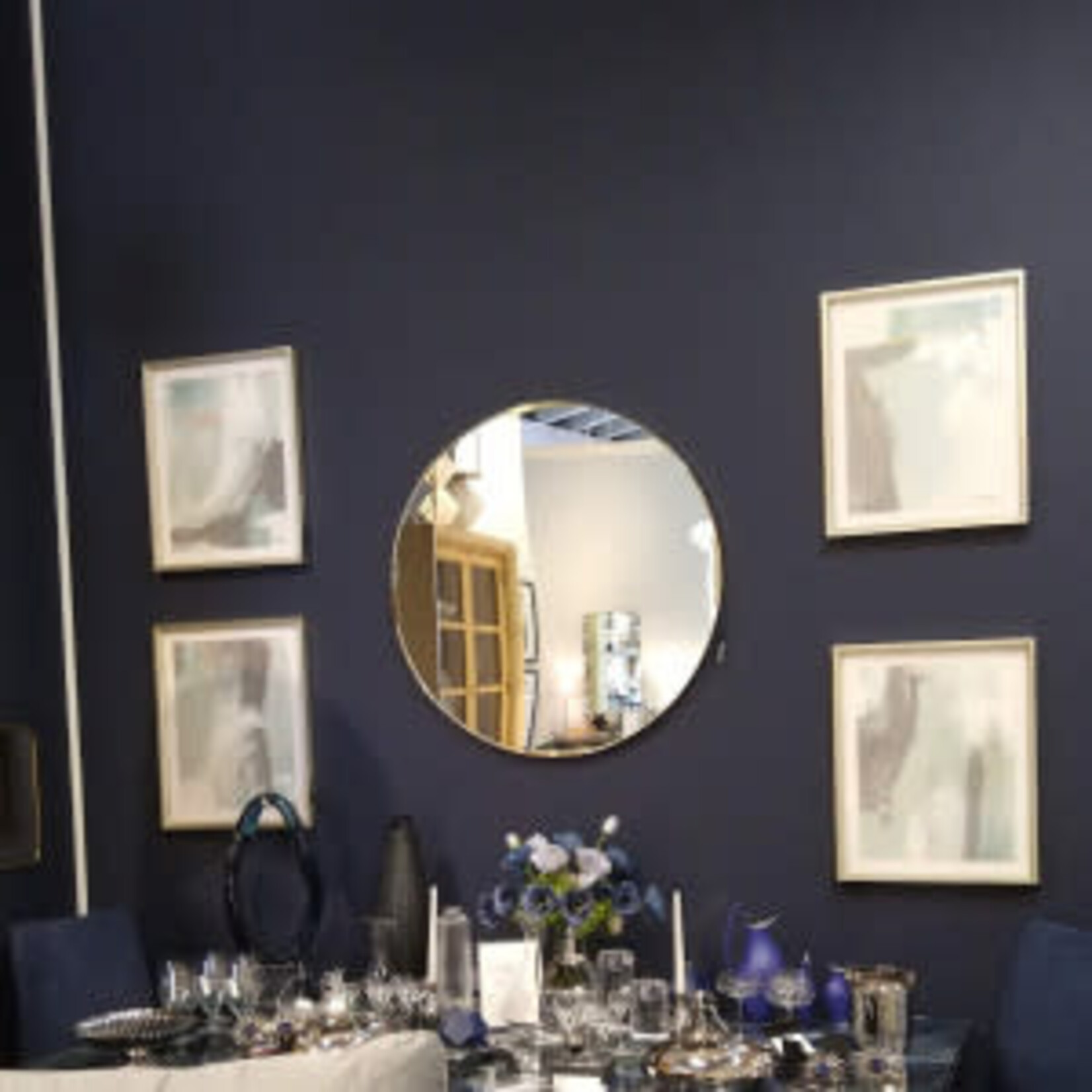 Trowbridge Gallery Soft Aquamarines 4 Framed Artwork