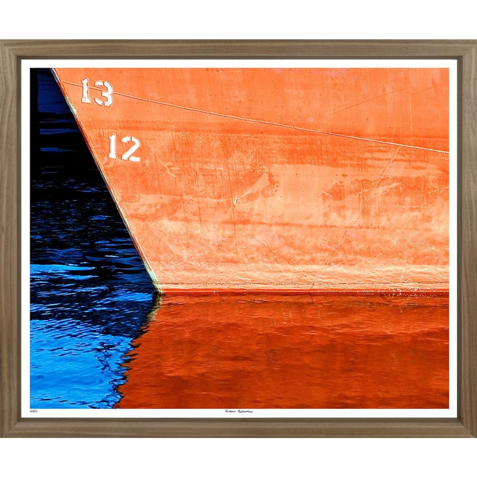 Trowbridge Gallery Harbour Reflections Framed Artwork