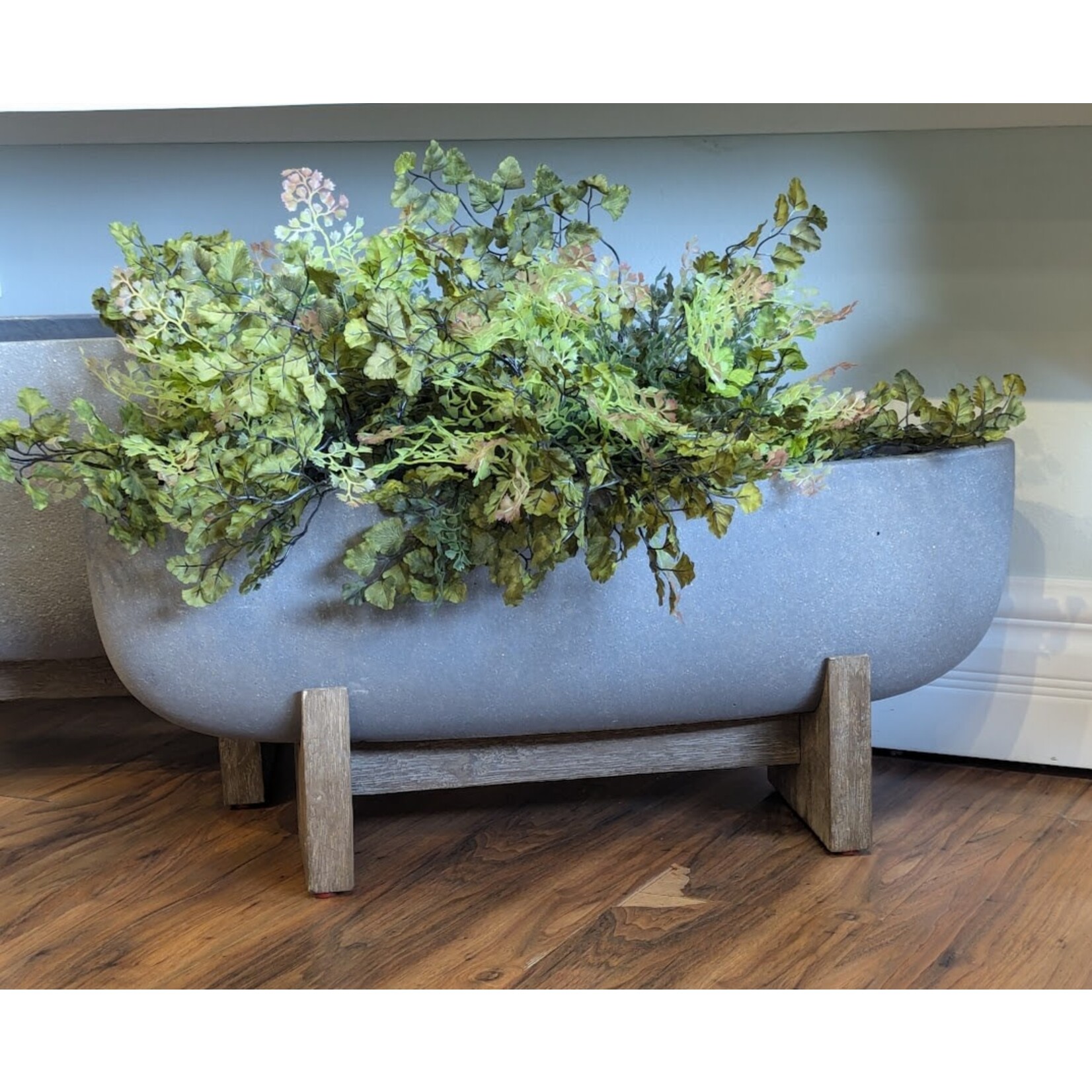 Winward Floral & Seasonal Decor Artificial Maidenhair Fern Large Bush 18"