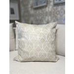 Anaya Cool Tropics Beige Indoor Outdoor Throw Pillow 24x24