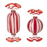 RAZ Imports Peppermint Candy Ornament 5.5"