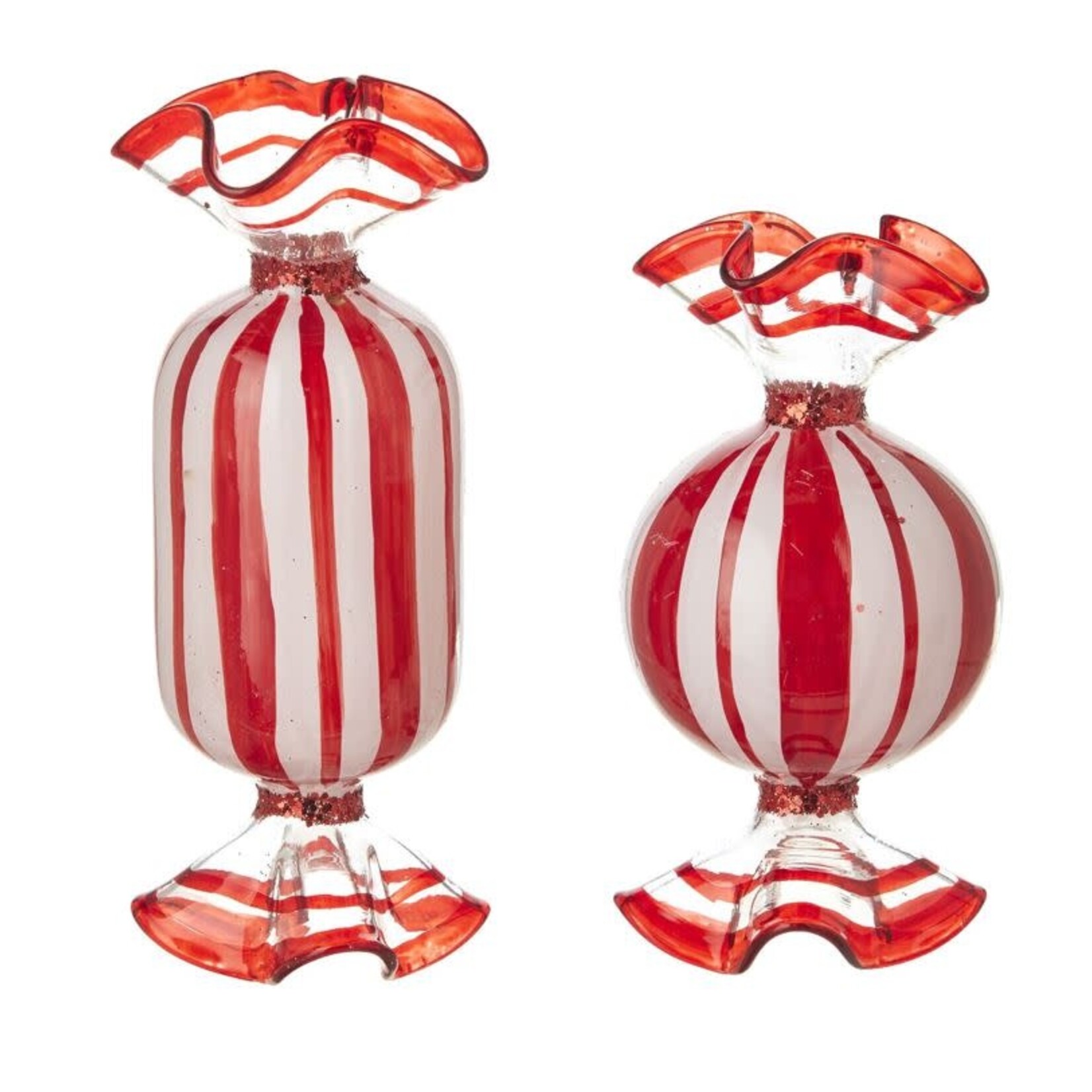 RAZ Imports Peppermint Candy Ornament 5.5"