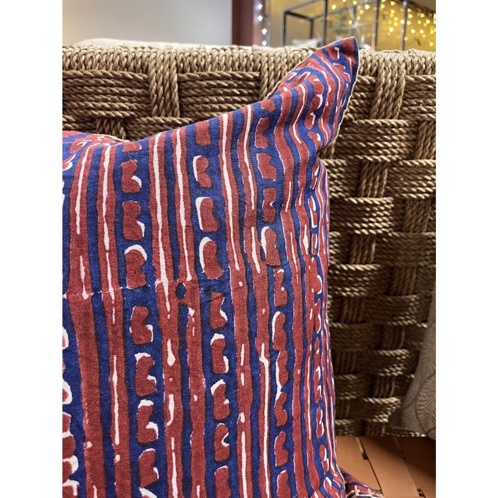 John Robshaw Textiles Ranya Decorative Pillow 22x22