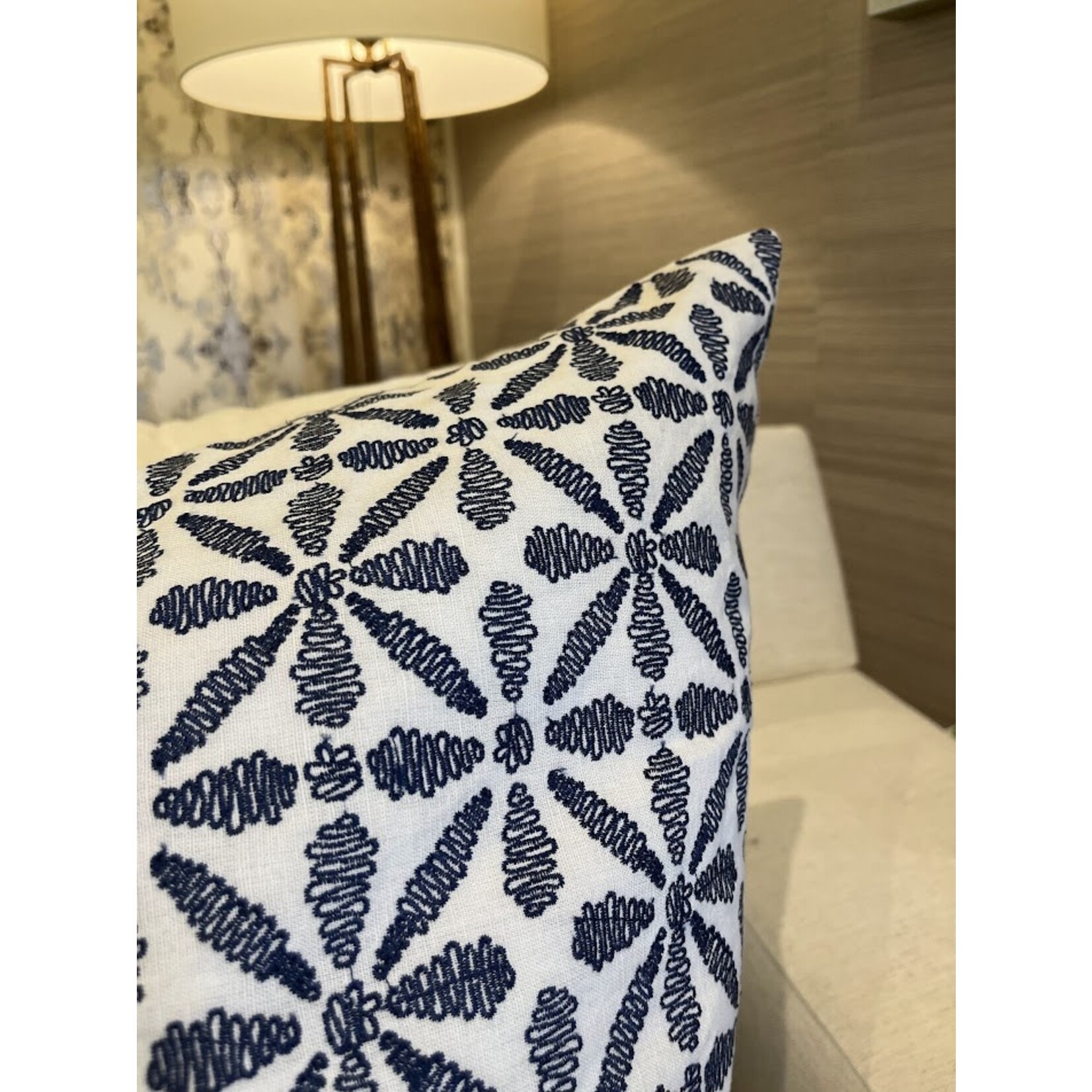 John Robshaw Textiles Vanka Euro Pillow 26x26