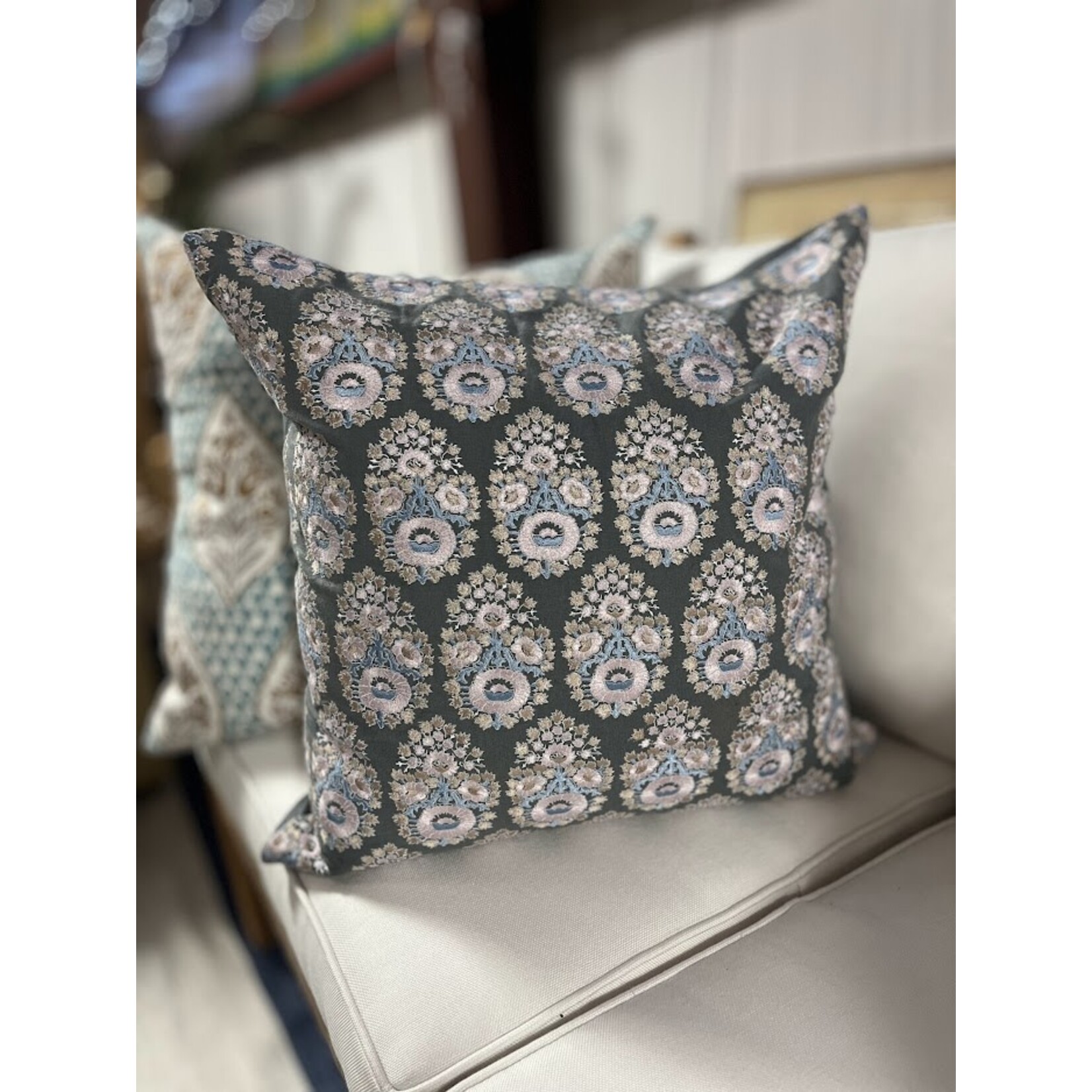 John Robshaw Textiles Juman Decorative 22x22 Pillow