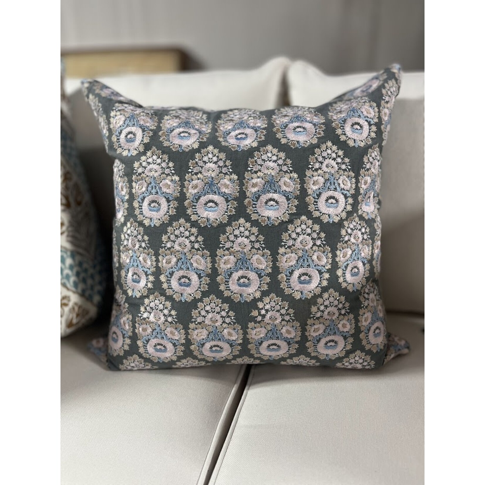 John Robshaw Textiles Juman Decorative 22x22 Pillow