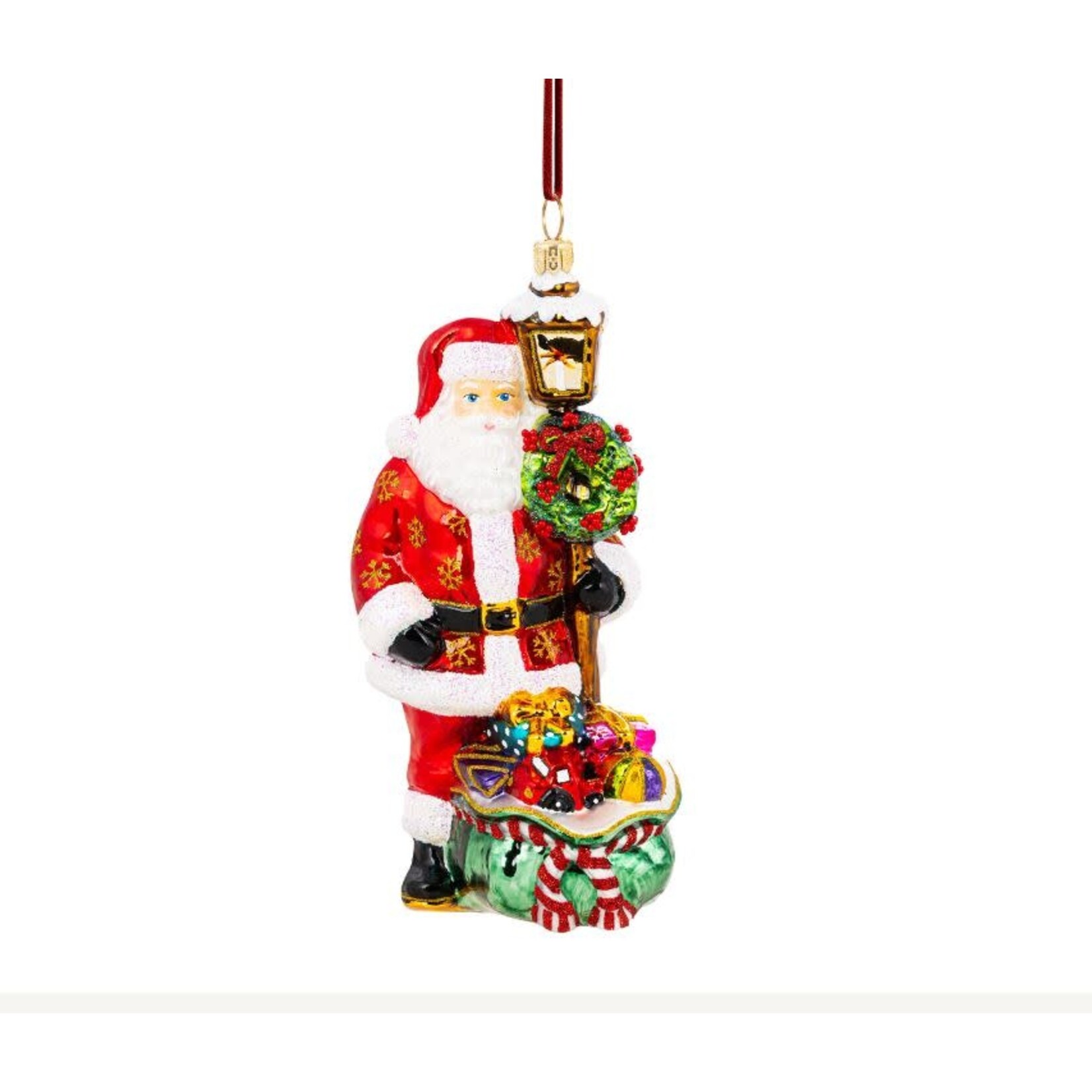 Huras Family Santa Always Finds the Way Ornament