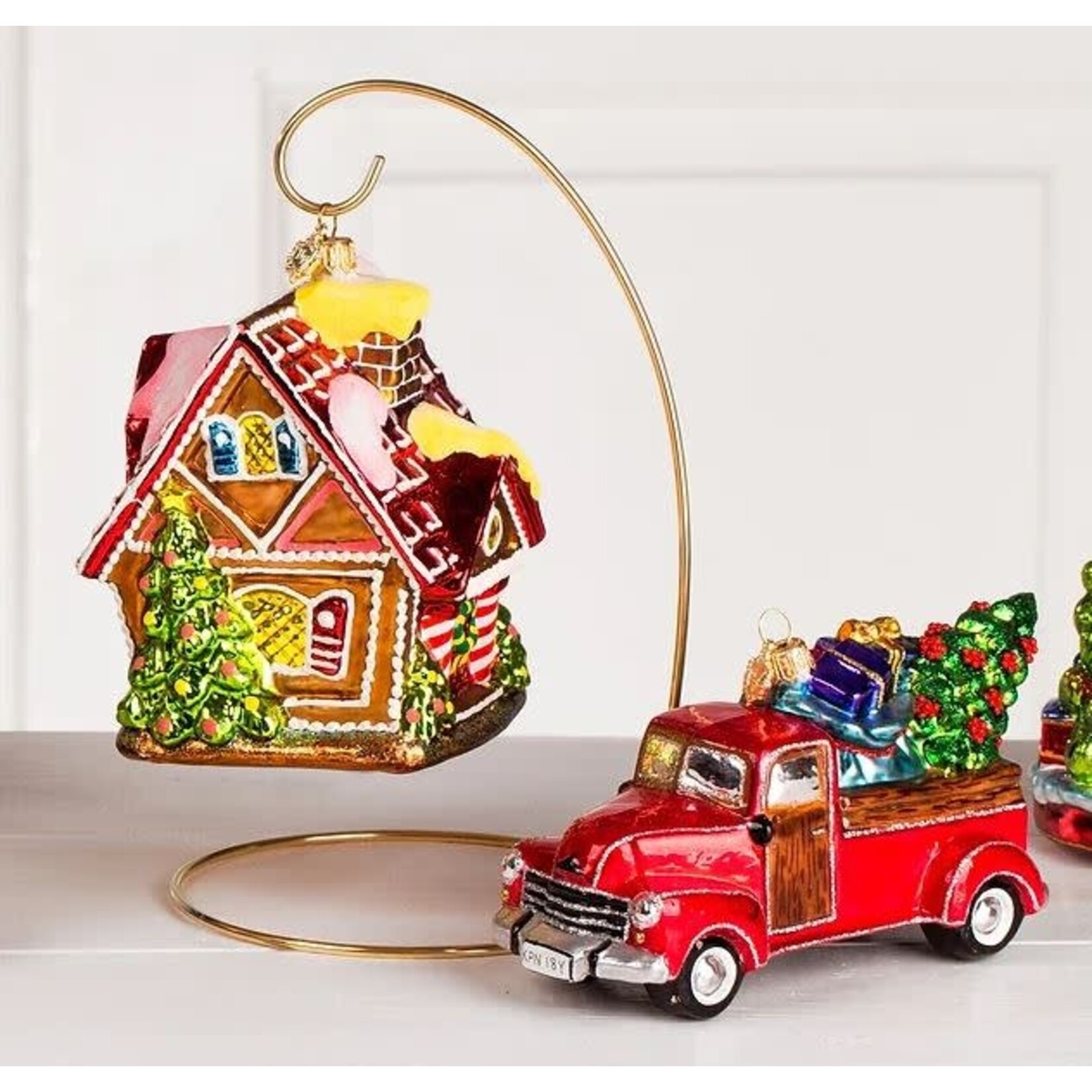 Huras Family Large Gold Ornament Hanger